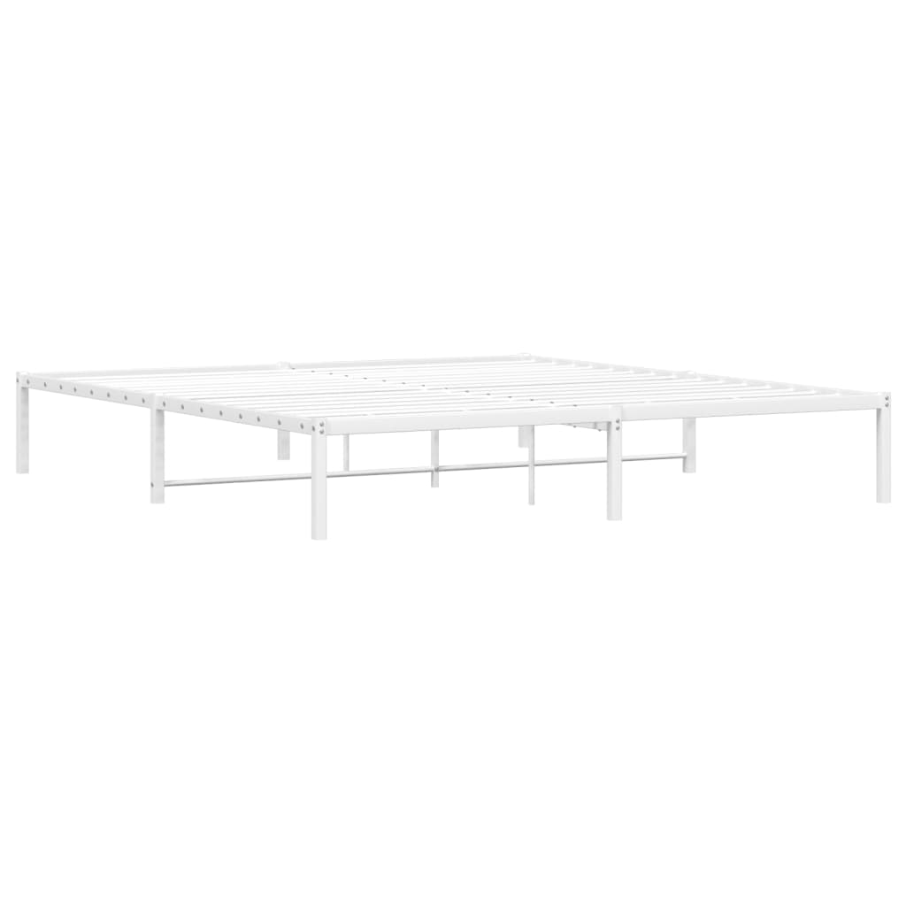 Giroletto Metallo Bianco 183x213 cm - homemem39