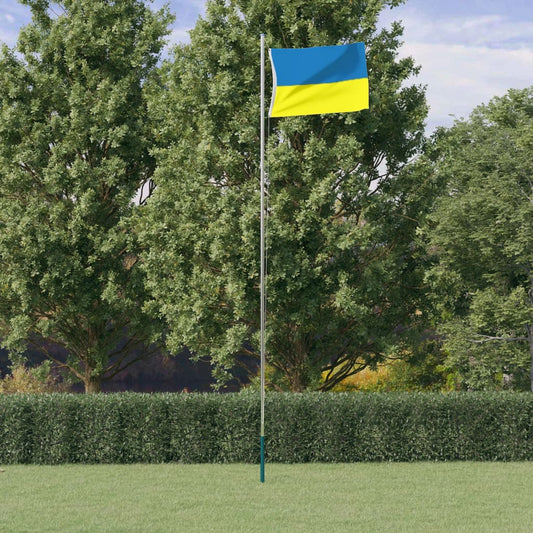 Bandiera dell'Ucraina con Occhielli in Ottone 90x150 cm - homemem39