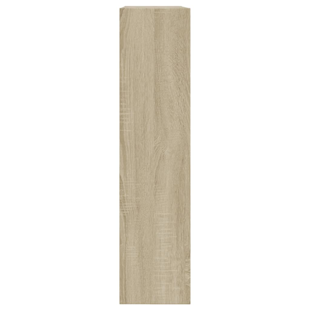 Scarpiera Rovere Sonoma 80x21x87,5 cm in Legno Multistrato - homemem39