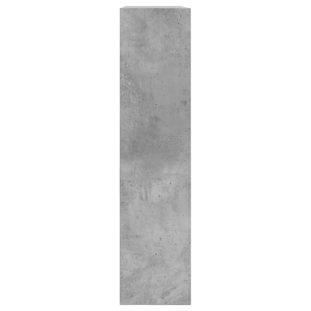 Scarpiera Grigio Cemento 80x21x87,5 cm in Legno Multistrato - homemem39