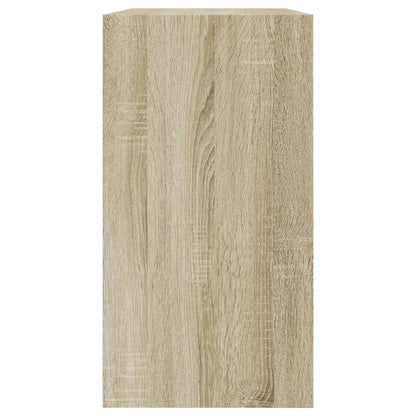 Scarpiera Rovere Sonoma 80x34x63 cm in Legno Multistrato - homemem39