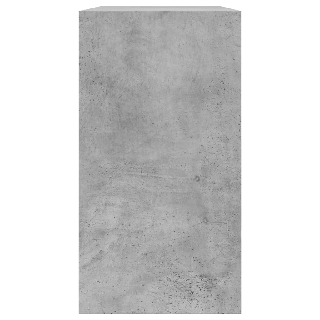 Scarpiera Grigio Cemento 80x34x63 cm in Legno Multistrato - homemem39