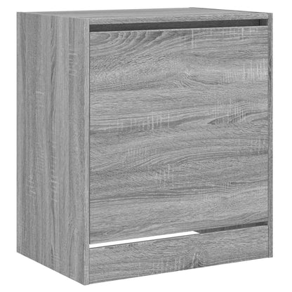 Scarpiera Grigio Sonoma 60x42x69 cm in Legno Multistrato - homemem39