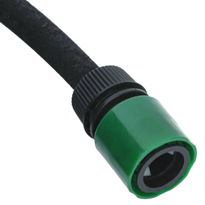 Tubo di Irrigazione da Giardino Nero 0,6" 100 m in Gomma - homemem39