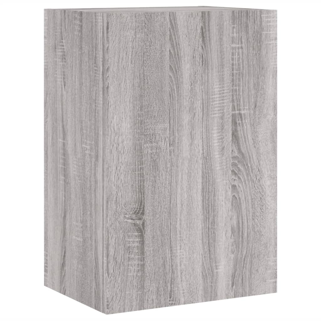 Mobili TV a Muro 6pz Grigio Sonoma in Legno Multistrato - homemem39