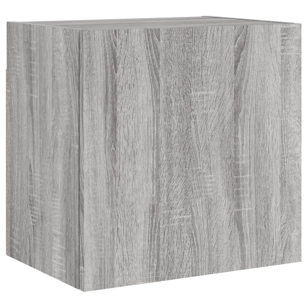 Mobili TV a Muro 5pz Grigio Sonoma in Legno Multistrato - homemem39