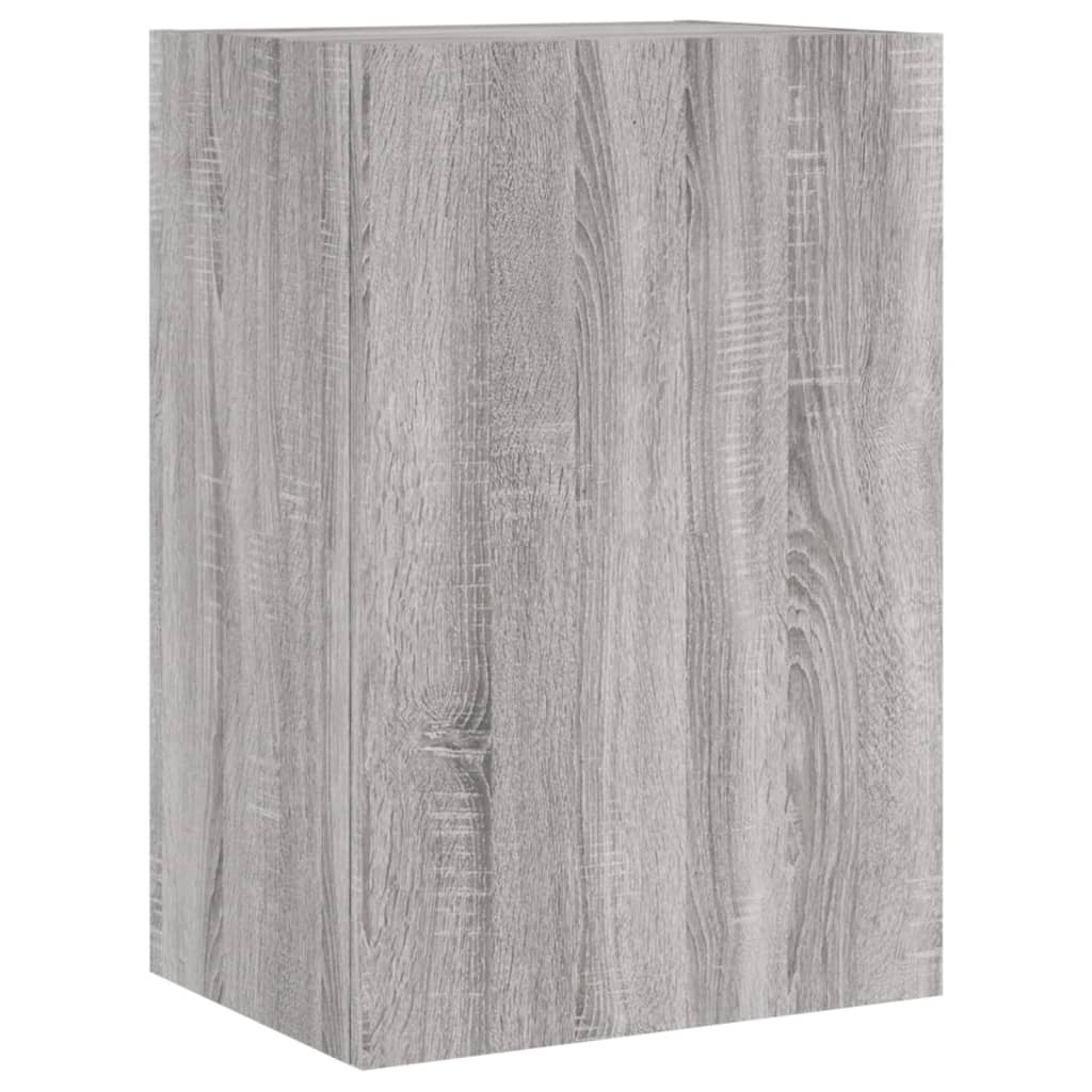 Mobili TV a Muro 6pz Grigio Sonoma in Legno Multistrato - homemem39