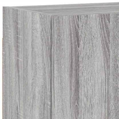 Mobili TV a Muro 6pz Grigio Sonoma in Legno Multistrato - homemem39