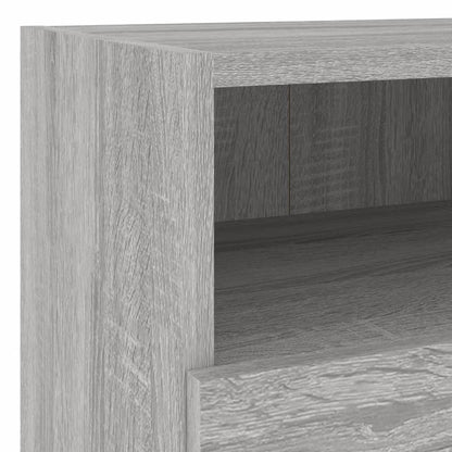 Mobili TV a Muro 5pz Grigio Sonoma in Legno Multistrato - homemem39